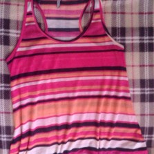 майка в полоску 