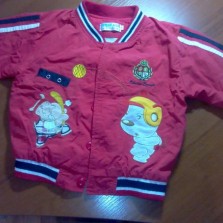 Спортивный костюм, плащевка на 1-2 года