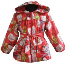 Красивые ветровки-плащики для девочек