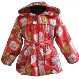 Красивые ветровки-плащики для девочек