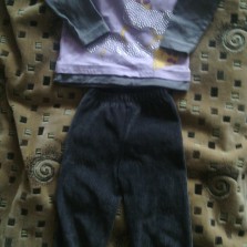 реглан с лосинками