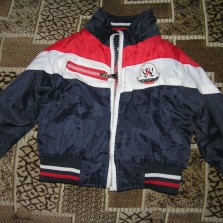 двухсторонняя курточка для мальчика