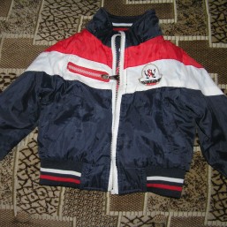 двухсторонняя курточка для мальчика