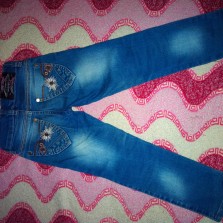 Джинсы ускачи на девочку