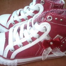 Кеды для маленькой модницы