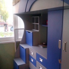 Двухъярусная детская мебель