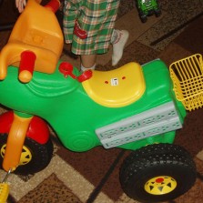 Велсипед-мотоцикл Орион трехколесный