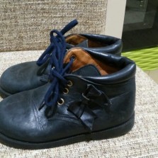 полусапожки для мальчика кожаные 24 размер