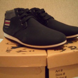 Кроссовки мужские чёрные