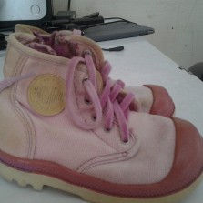 Кеды текстильные для девочки 24,5 р.