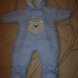 Комбинезон LIBELLULE на овчине 0-8м