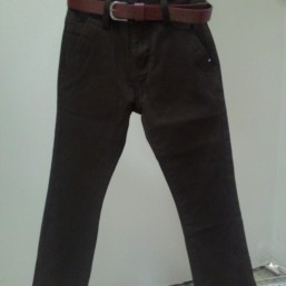 брюки на мальчика с ремнем 