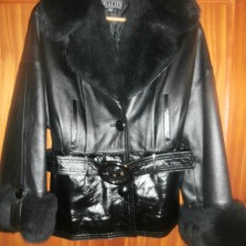 Куртка кожаная женская новая р. 46-48