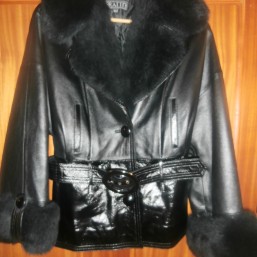 Куртка кожаная женская новая р. 46-48