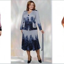 Распродажа! Продаются новые и красивые платья и костюмы на пышных дам!