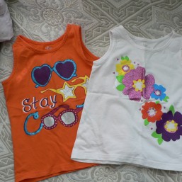 Летняя одежда для девочки 4-5 лет