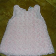 сарафан -желетка пушистый р.80см.