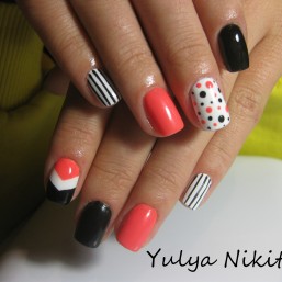 Наращивание ногтей, коррекция, гель-лак, педикюр.