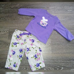 Флисовая пижамка Carter's 12m