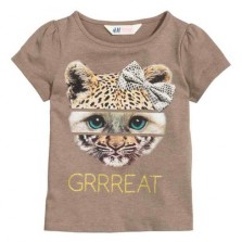 Футболка H&M для девочки