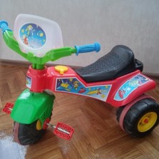 Трех-колесный велосипед, трицикл