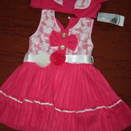 Нарядное платье с болеро на 1-1,5 года Турция  