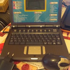 Ноутбук детский обучающий на 3-х языках