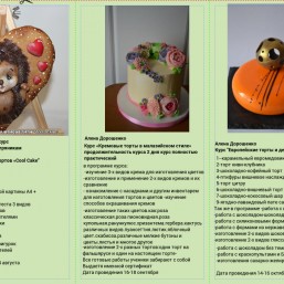 Мастер Классы для Кондитеров