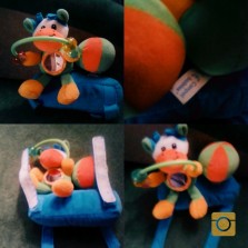 Развивающая игрушка на коляску.