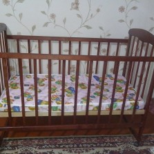 Кроватка Наталка с матрасом