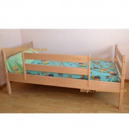 Деревянная кровать с бортиком (БУК)