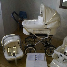Продам коляску Emmaljunga 3 в 1 с автокреслом и родной сумкой