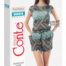 Летний женский комбинезон DAKOTA ТМ Conte, натуральная вискоза