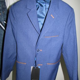 Пиджак синий