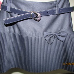 Юбка темно-синяя