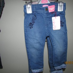 джинсы на девочку