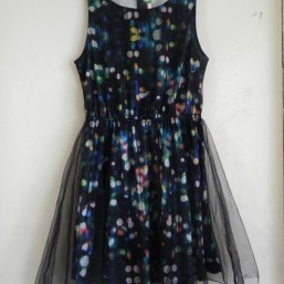 Чудесное платье с фатином divided h&m (пойдёт на xs-s,маленькая m)