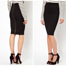 Фактурная юбка-карандаш с молнией сзади warehouse( идет на m и l )