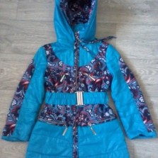 демисезонное пальто-куртка