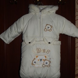 Зимний комбинезон-конверт