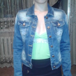 куртка джинсовая