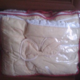 Комплект балдахин+постельное для кроватки