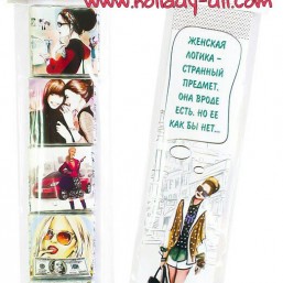 Шоколадные открытки ЖЕНСКИЕ ШТУЧКИ