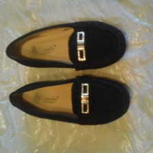 Туфли замшевые