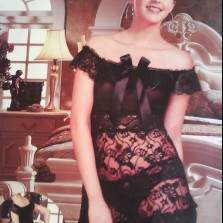 пеньюар гипюровый