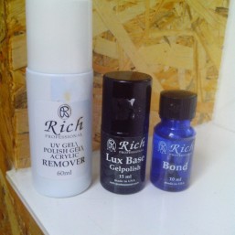 Ремувер, База+Топ, прайм Бонд и гель-лаки Rich