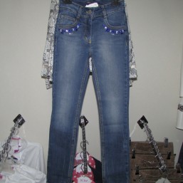 Джинсы на девочку