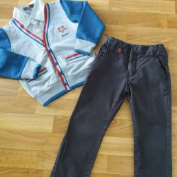 Стильные брючки-джинсы на мальчика