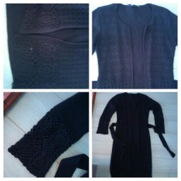 вязаный кардиган 