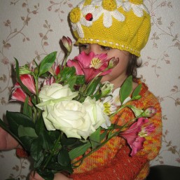 шапка (берет) для девочки